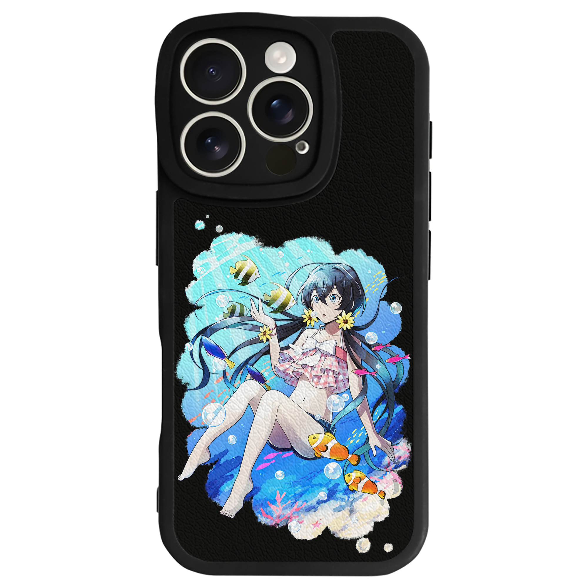 （画像用） 文豪ストレイドッグス Bungo Stray Dogs 【iPhone 16シリーズ対応】シリコンスマホケース（レザー調） 材質：シリコン